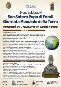 FONDI San Sotero e Giornata Mondiale della Terra