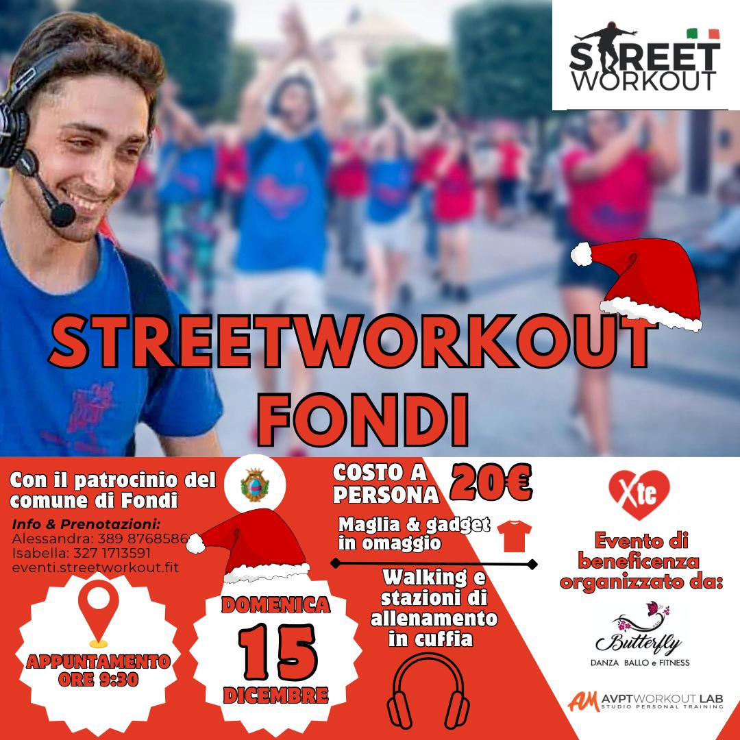 Street work out Fondi in arrivo a Fondi domenica 15 dicembre alle 10:00